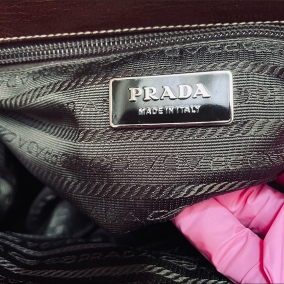 COPY**  🤎PRADA🤎 Brown Leather Doctor Satchel Bag - Picture 3 of 14